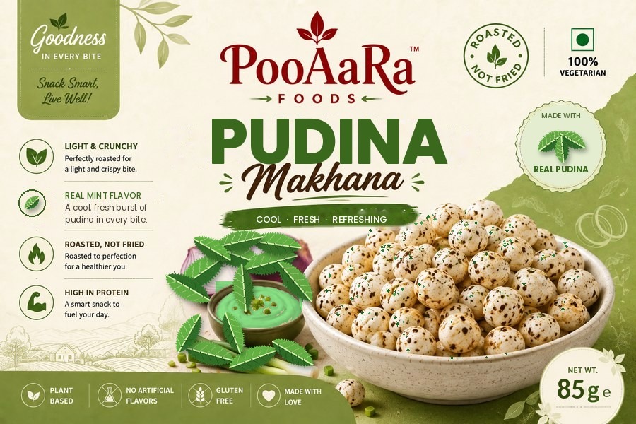 Pudina Makhana